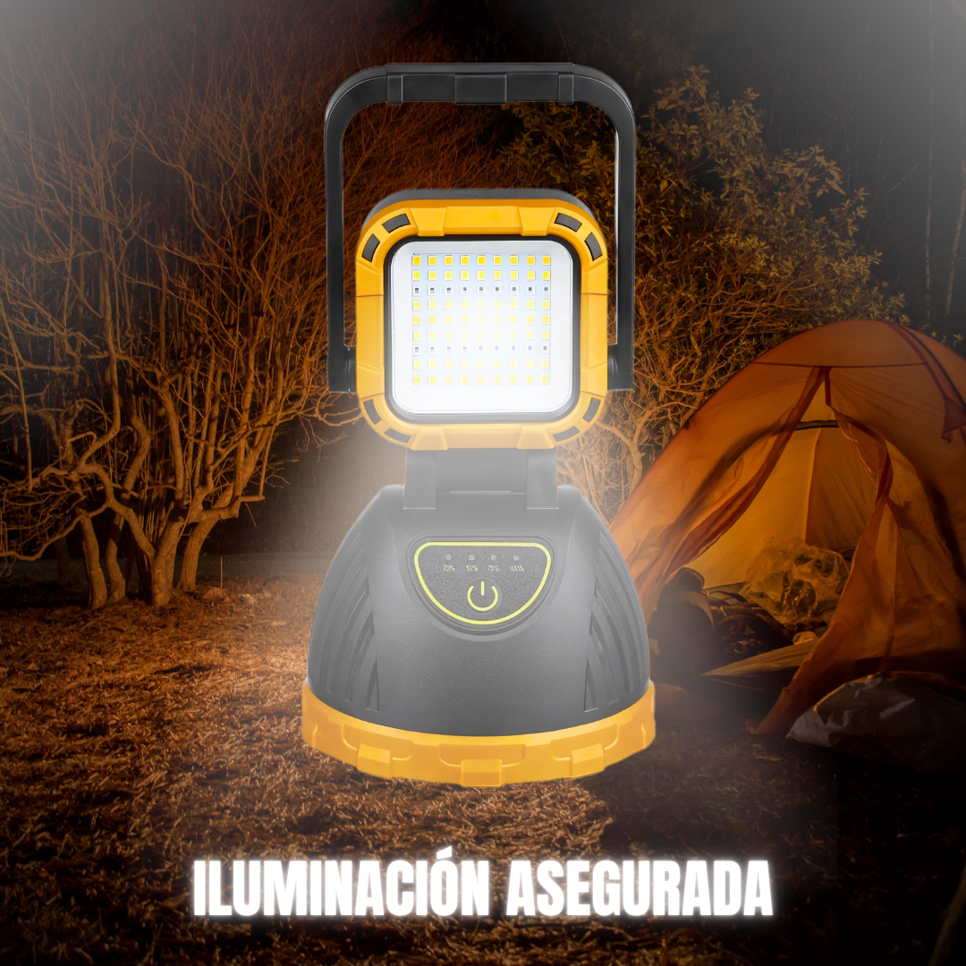 EXPLORADOR INDOMABLE - Linterna Multifuncional Para Aventureros